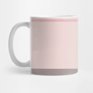 A pretty palette of Dirty Purple, Spanish Gray, Lotion Pink and Pale Chestnut stripes. Mug